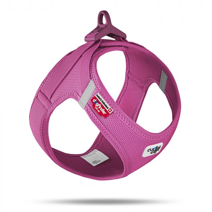 CURLI VEST DOG CHEST COLLAR CURLI BUCKLE AIR-MESH FUCHSİA
