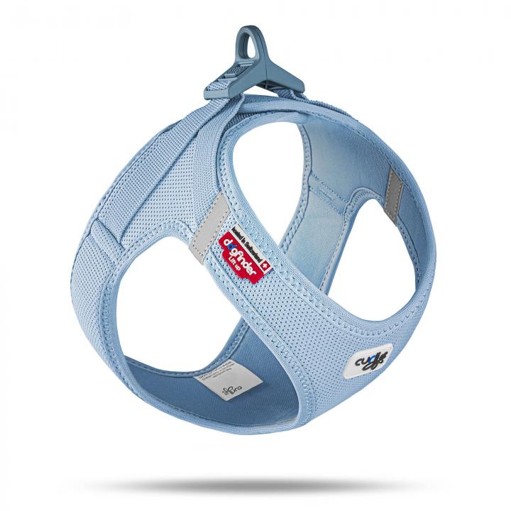 CURLI VEST DOG CHEST COLLAR CURLI BUCKLE AIR-MESH SKYBLUE