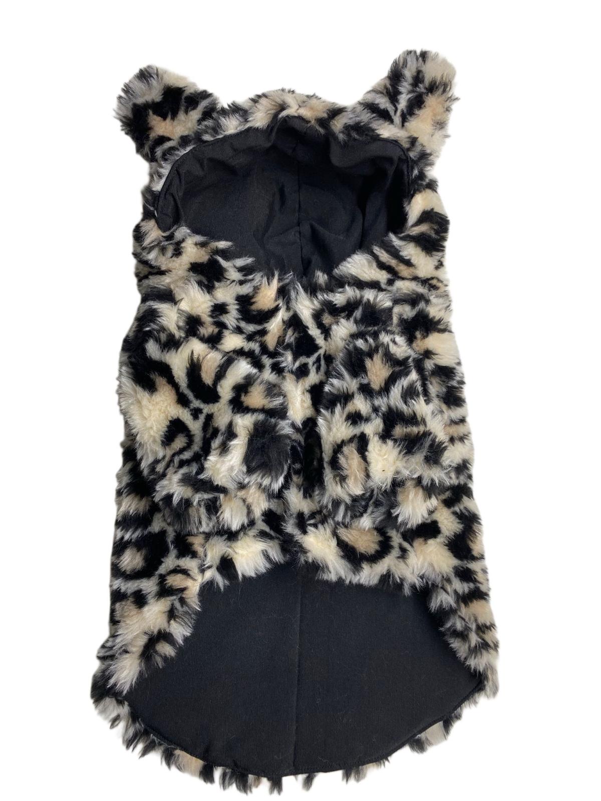 MERPAWW DOG BROWN LEOPARD COAT