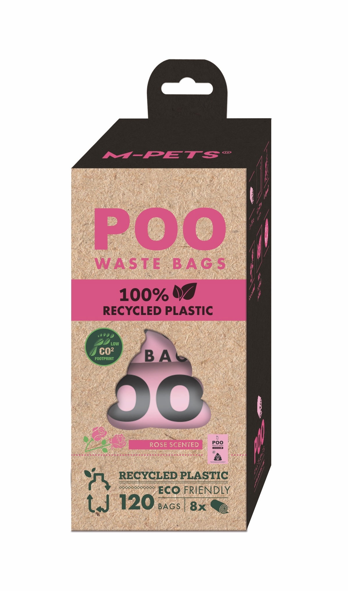 M-PETS POO 100% RECYCLED DIŞKI POŞETİ KOKULU