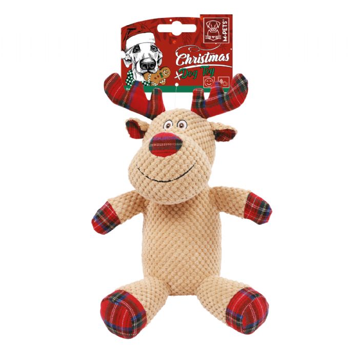 M-PETS CHRISTMAS DASHER DOG TOY