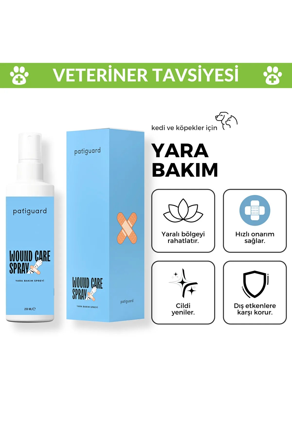 Patiguard Dog Wound Care Spray