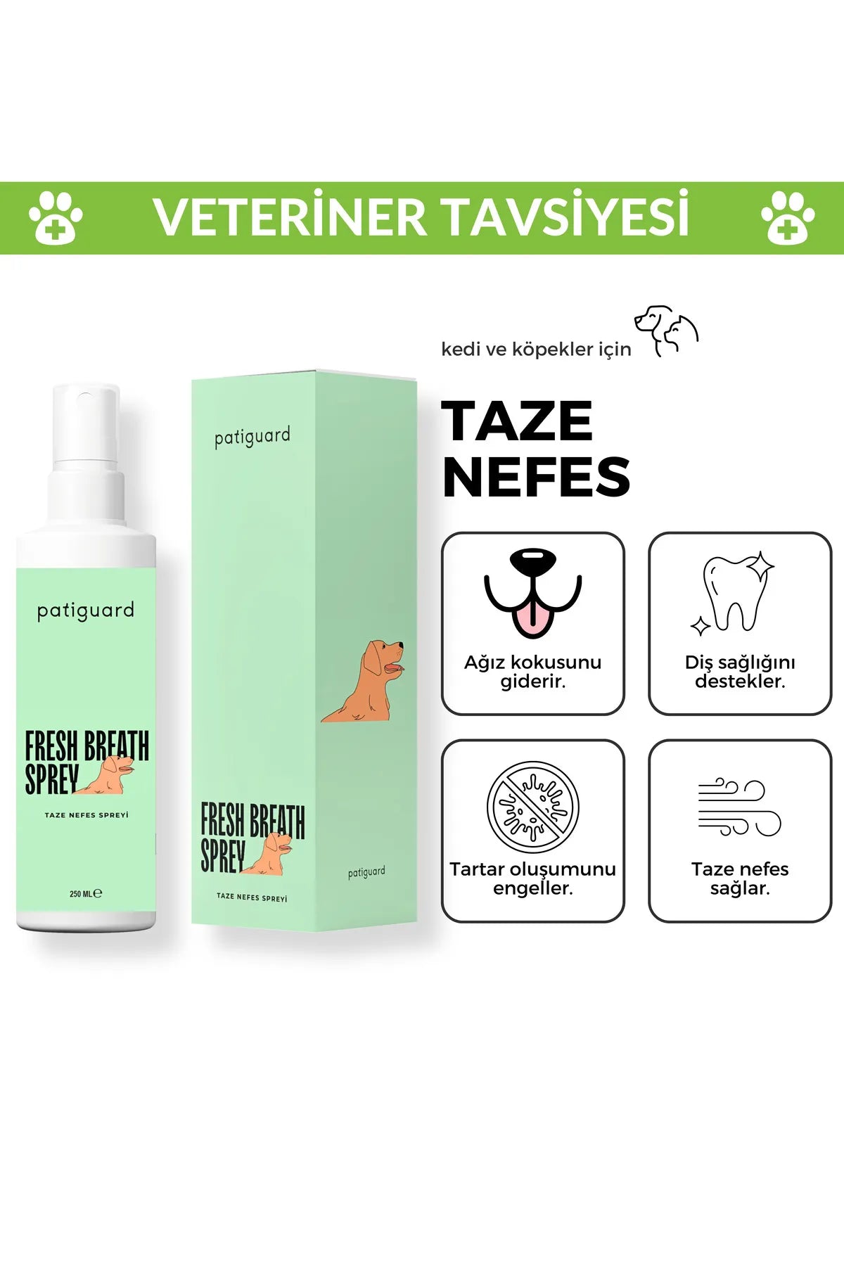 Patiguard Dog Fresh Breath Spray