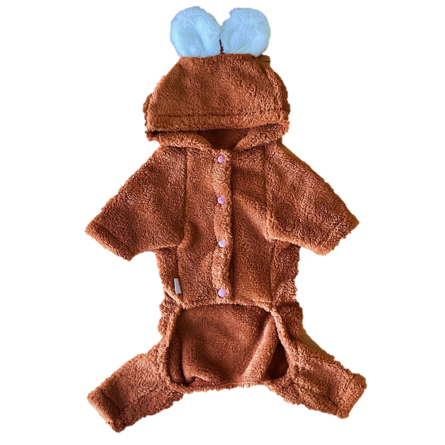 TEIDI - CINNAMON WELSOFT DOG JUMPSUIT (WITH FENCE)