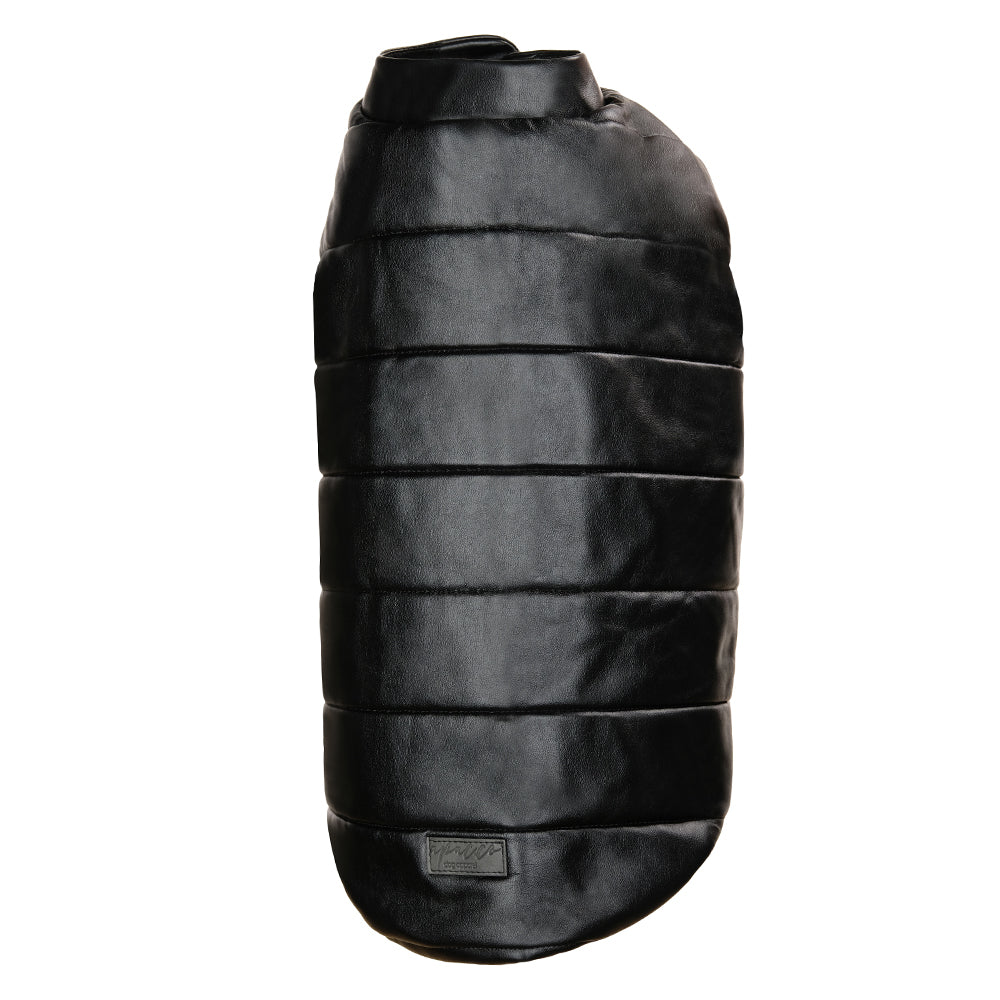 JACKY LEATHER QUILTED DOG COAT