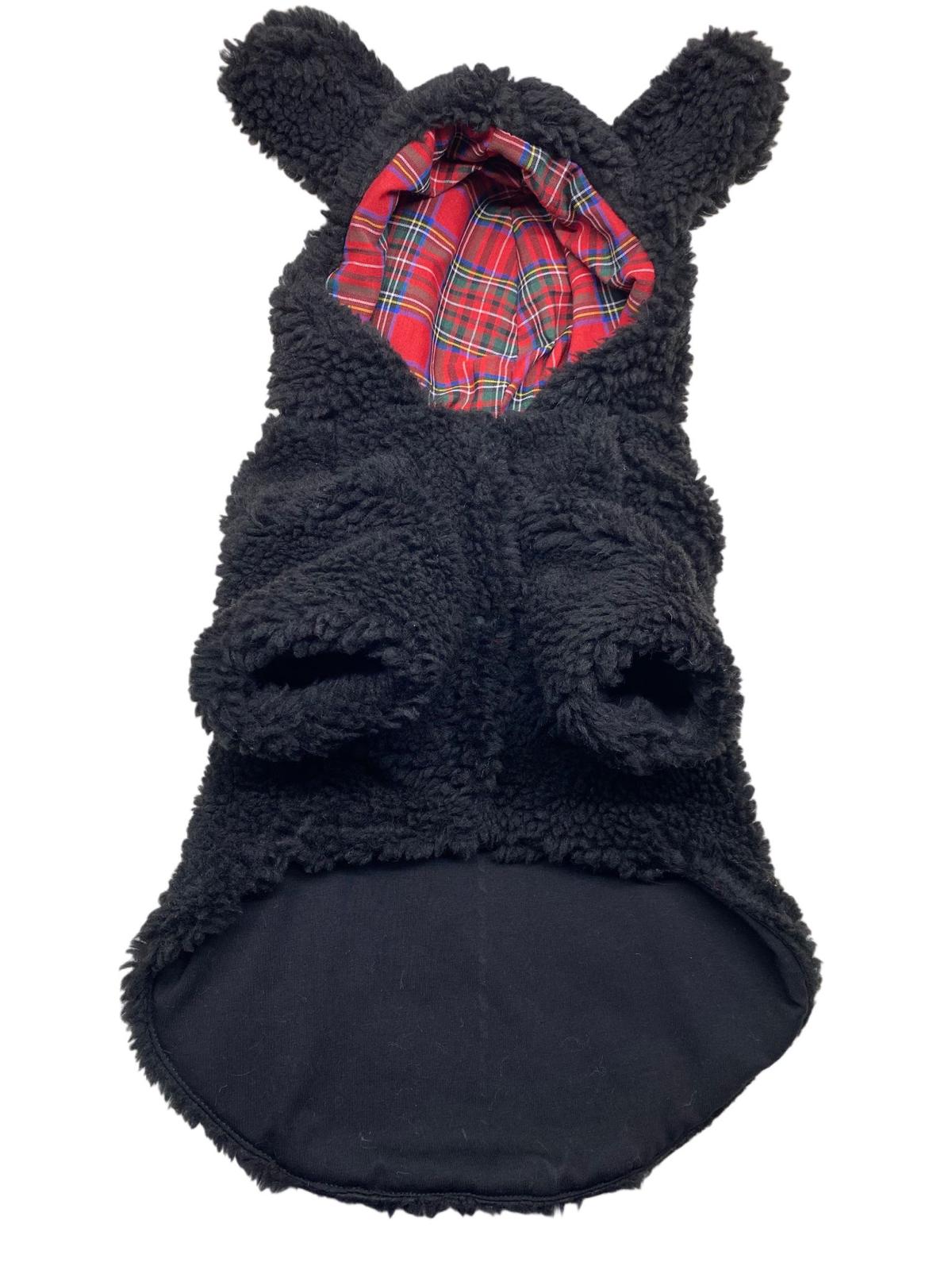 MERPAWW DOG TEDDY BLACK COAT