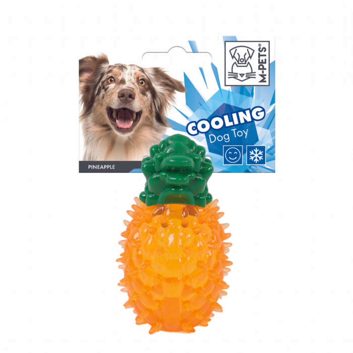 M-PETS COOLING PINEAPPLE DOG TOY