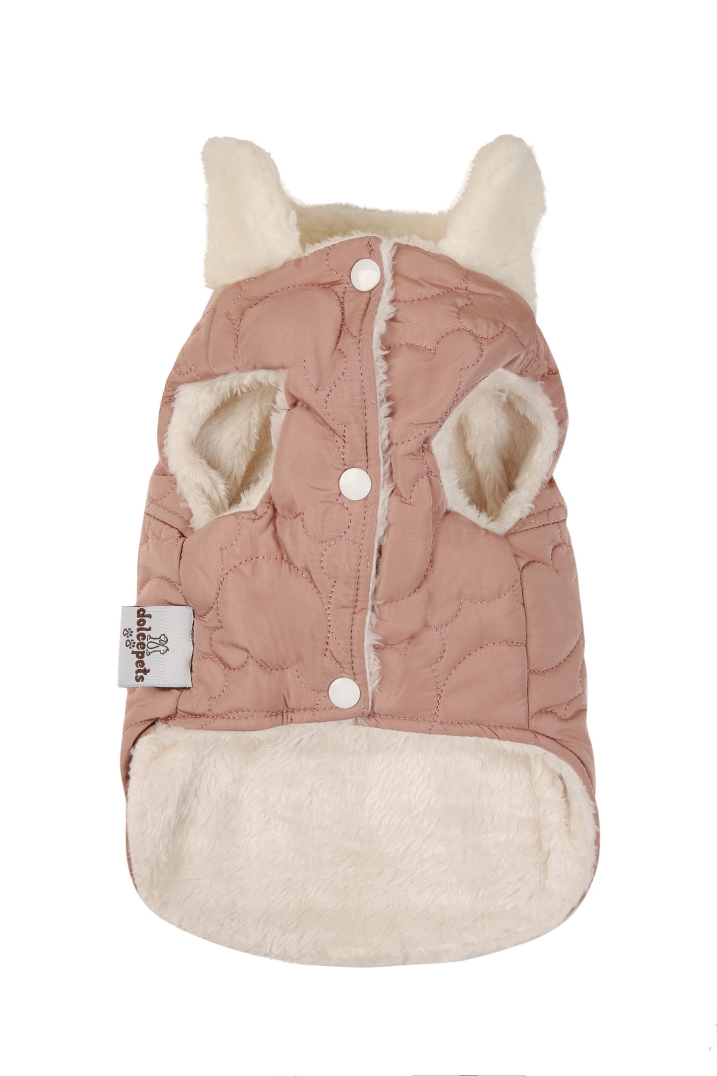 Puffer Vest Pink Dog Vest Coat
