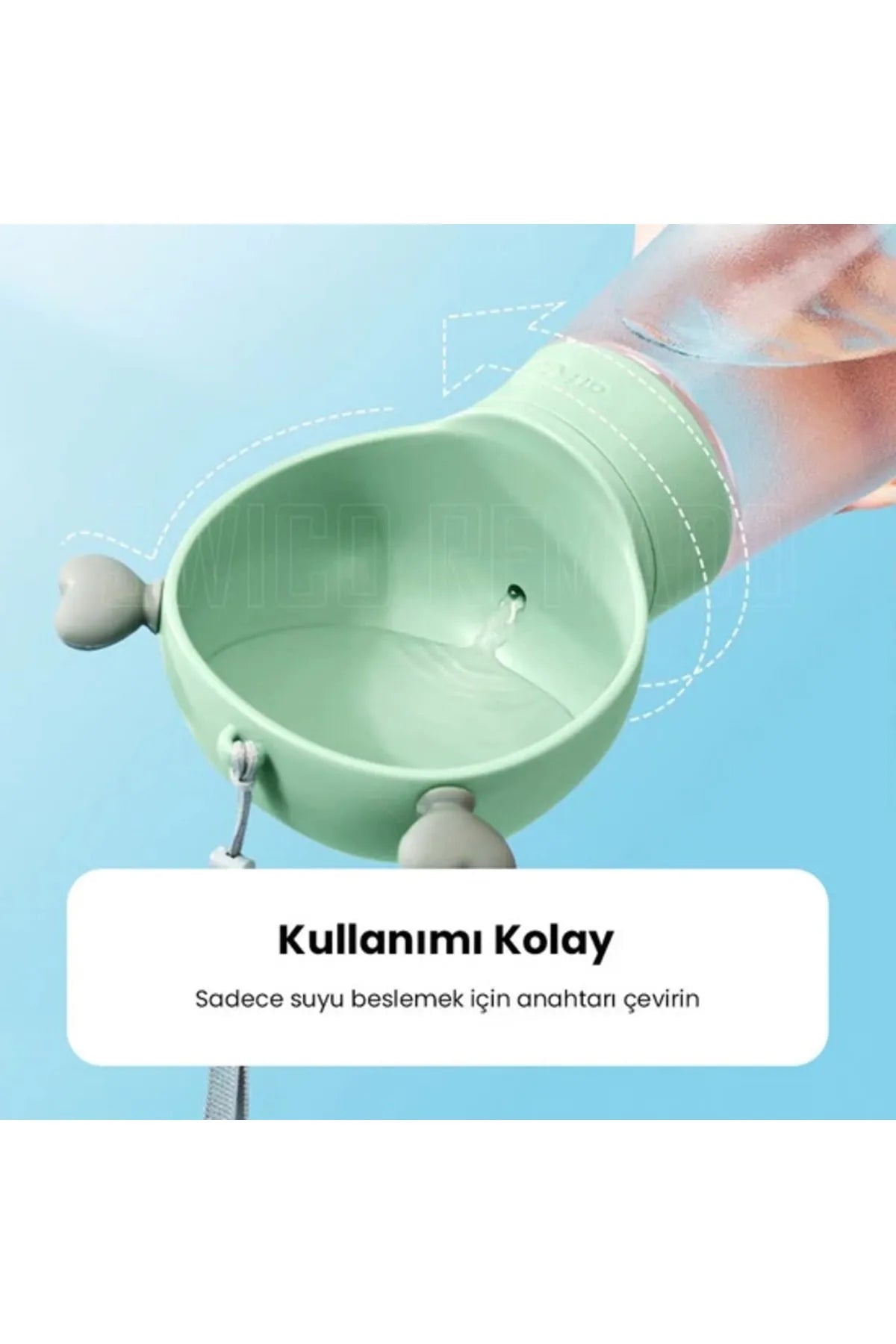 Portable Dog Food and Water Bowl