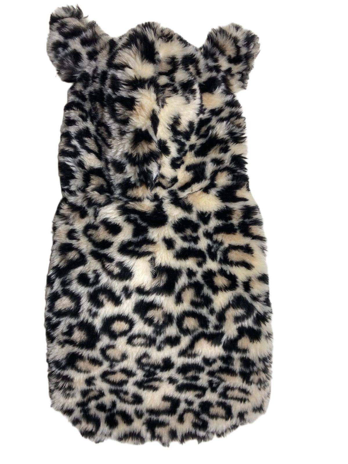 MERPAWW DOG BROWN LEOPARD COAT
