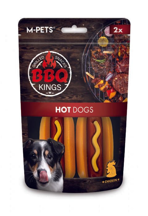 M-PETS BBQ KINGS HOT DOGS CHICKEN DOG REWARD