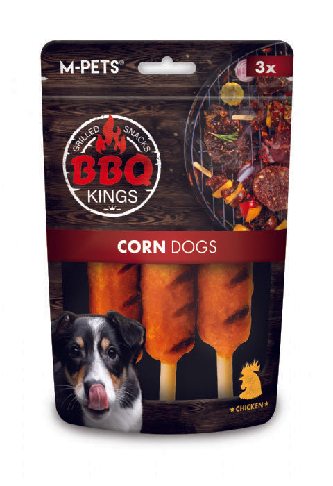 M-PETS BBQ KINGS CORN DOGS CHICKEN DOG REWARD