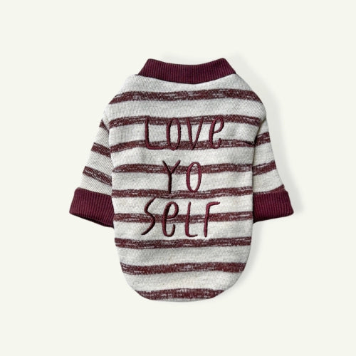 LOVE YOU SELF DOG T-SHIRT