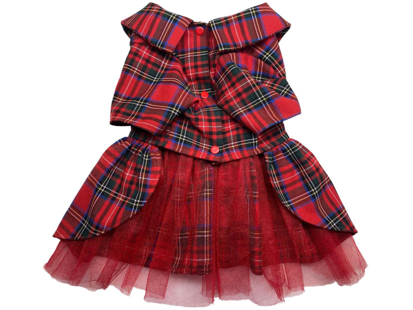 MERPAWW DOG RED CHRISTMAS DRESS