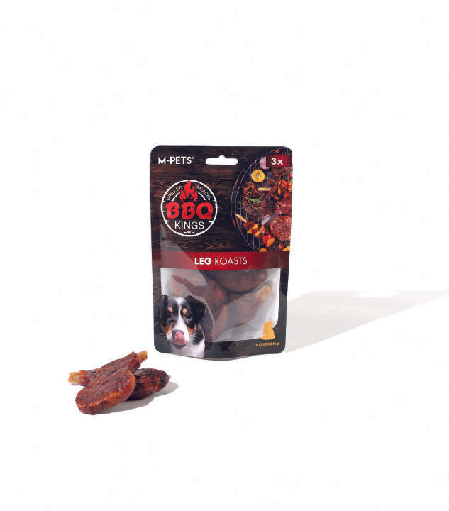 M-PETS BBQ KINGS LEG ROASTS CHICKEN DOG REWARD