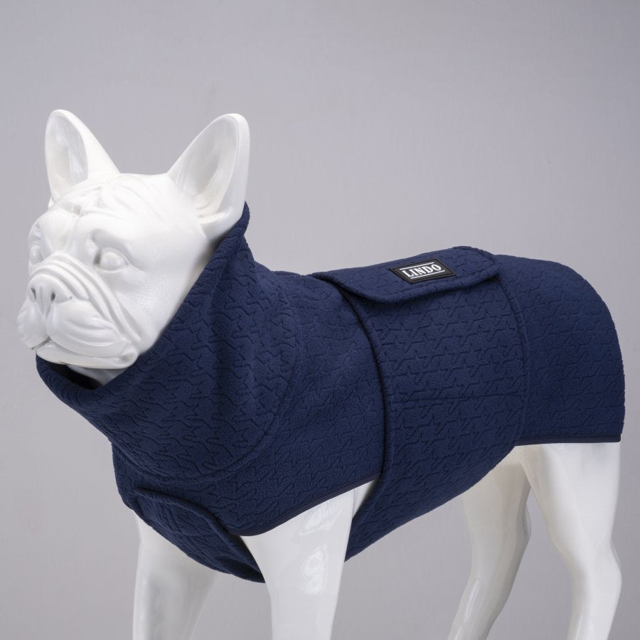 NAVY BLUE DOG SWEATER