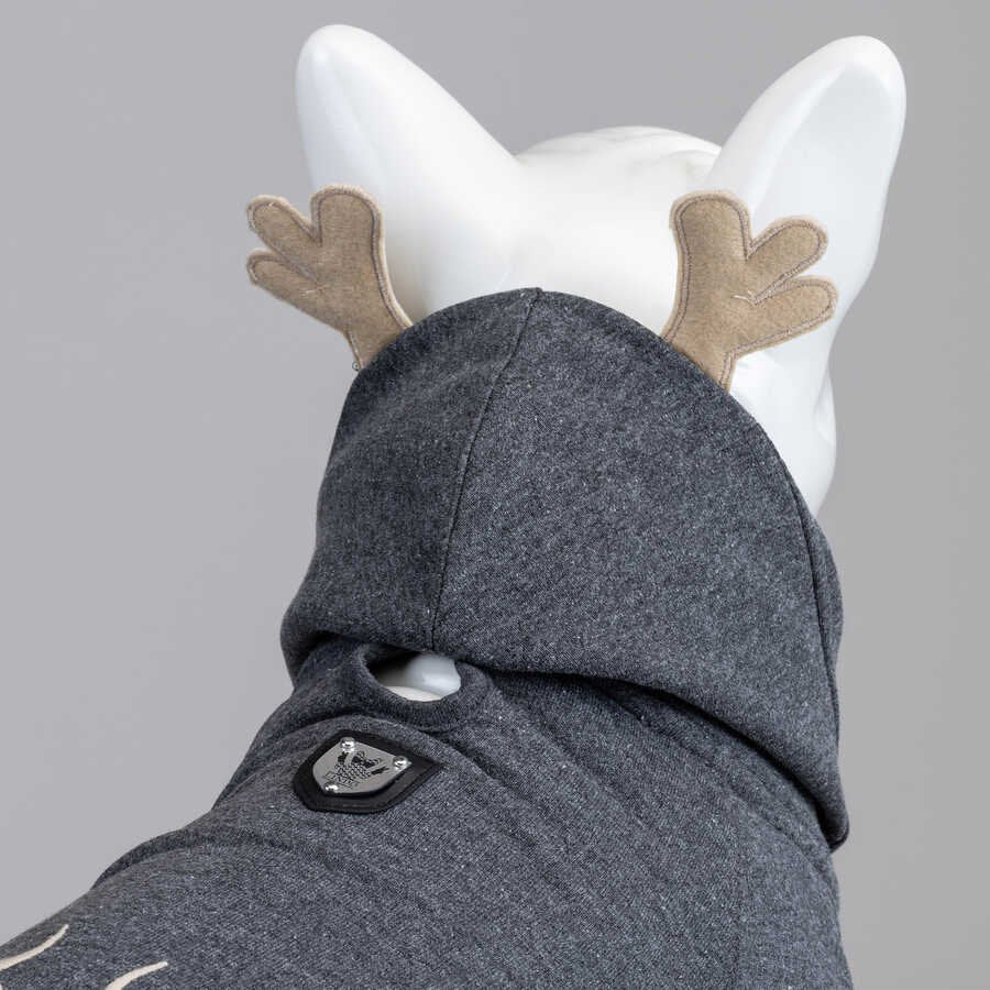 North Deer Dog Sweatshirt