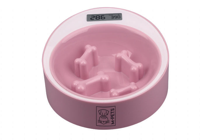 M-PETS YUMI SMART DİGİTAL TARTILI YAVAŞ YEME KEDİ-KÖPEK MAMA KABI