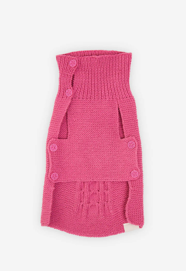 Verona Dog Sweater - Pink