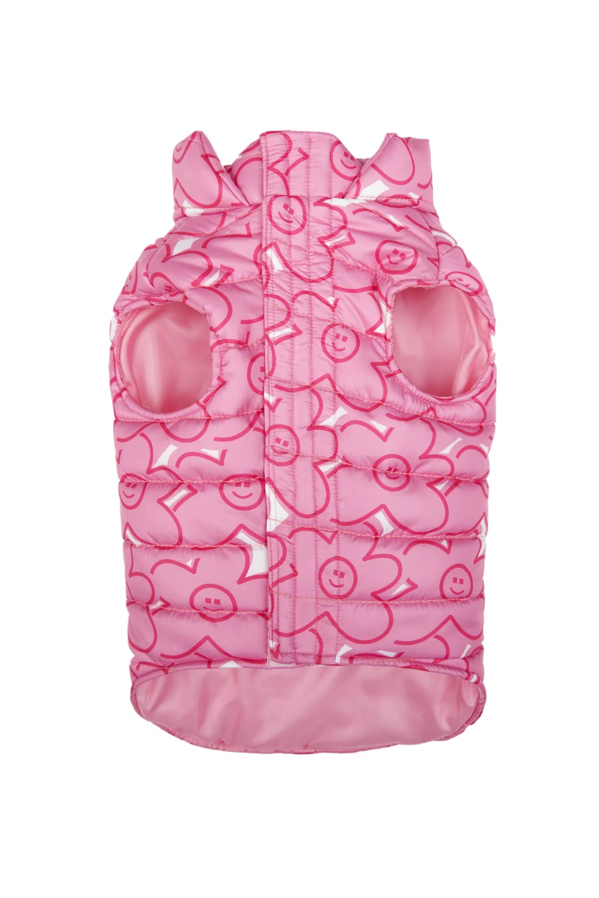 Pink Floral Puppy Dog Coat