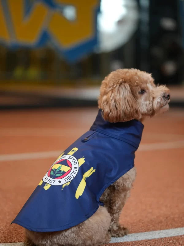 Fenerbahce Licensed Dog Raincoat
