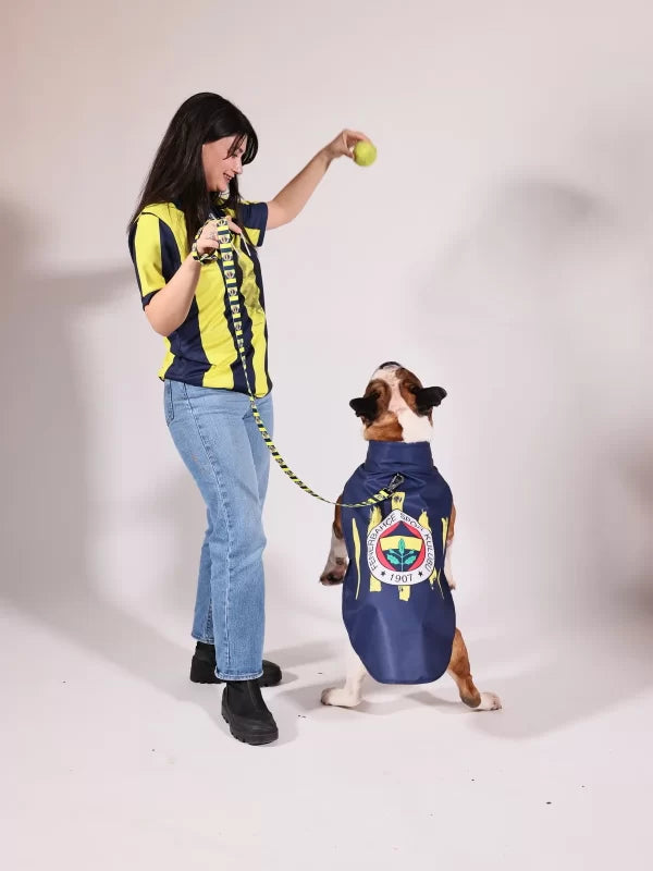 Fenerbahce Licensed Dog Raincoat