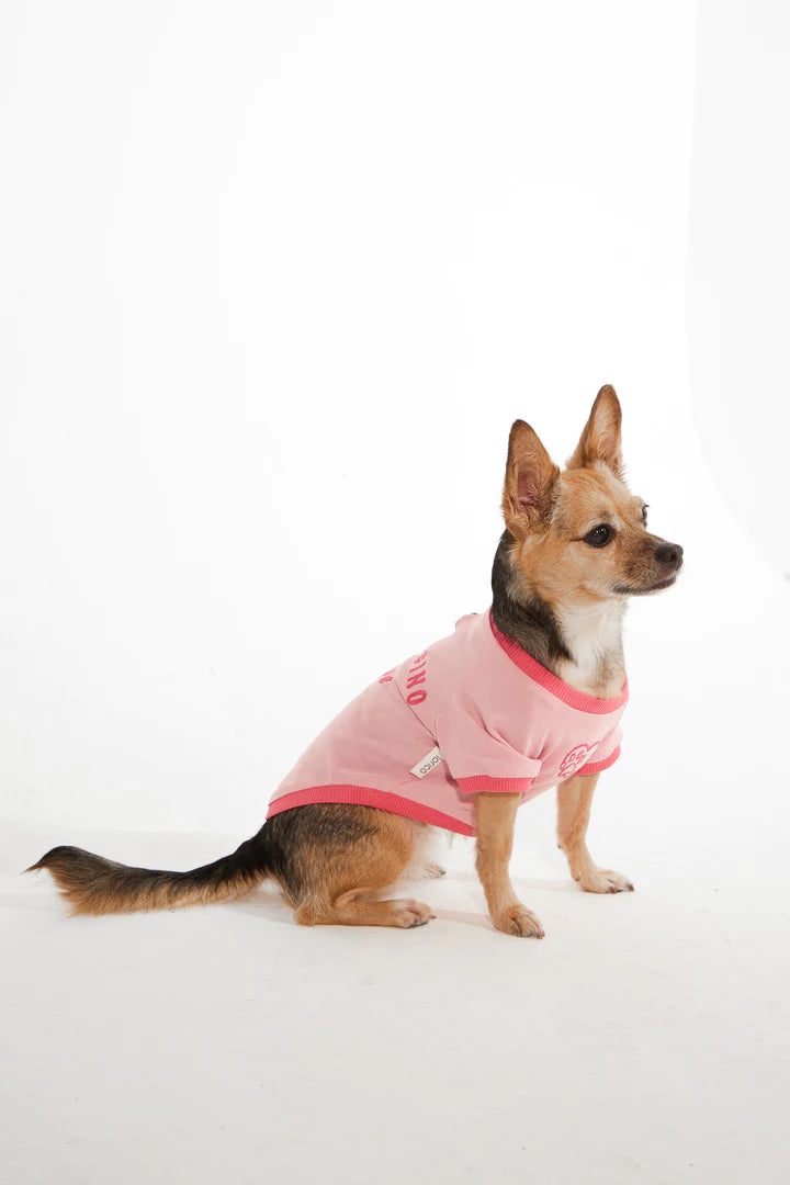 Amalfi Dog T-Shirt - Pink