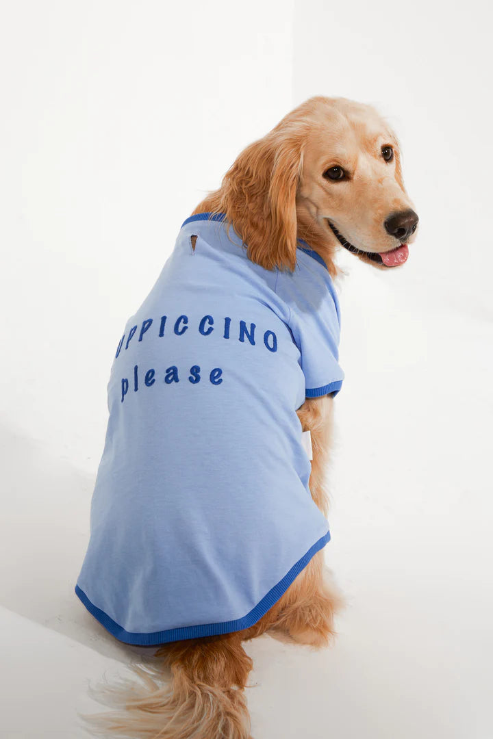 Amalfi Dog T-Shirt - Blue