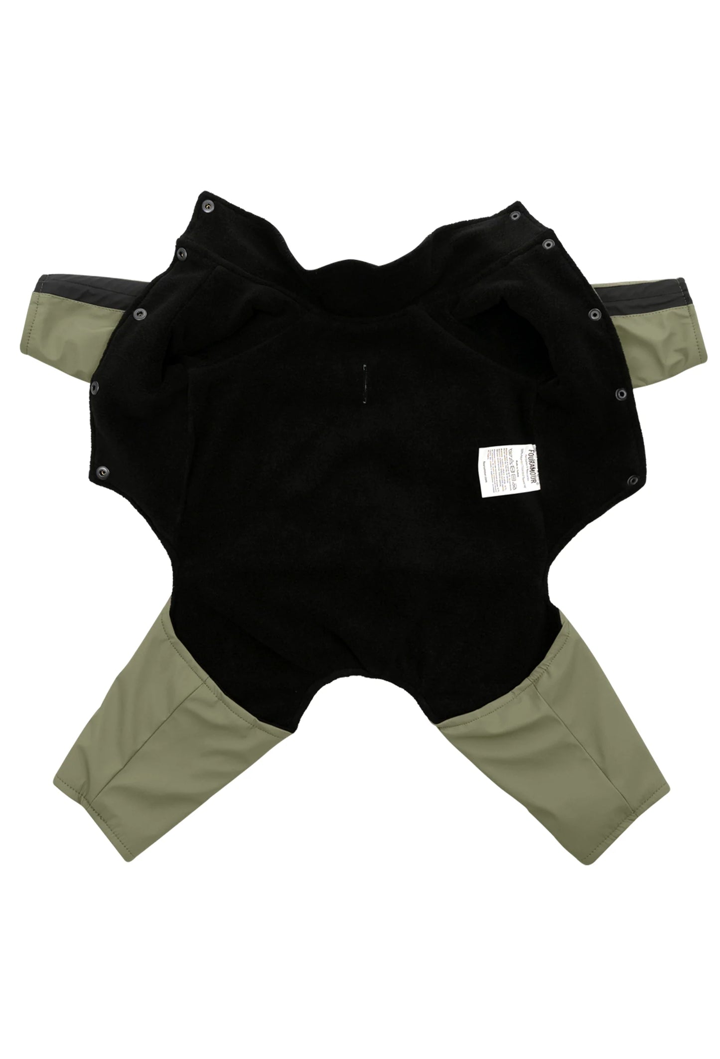 FOURAMOUR SU GEÇİRMEZ HAKİ KÖPEK TULUM