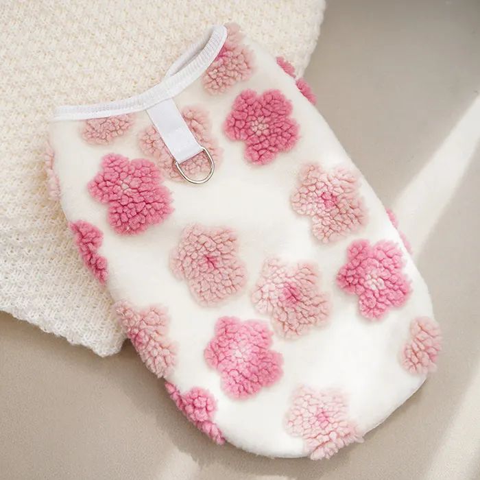 DolcePets Dog Floral Vest/Pink