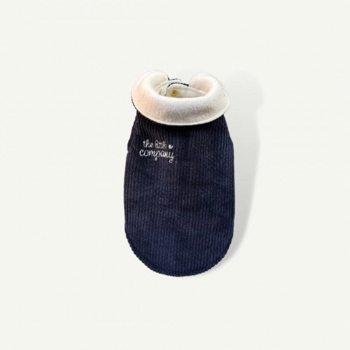 NAVY PUFFER DOG COAT