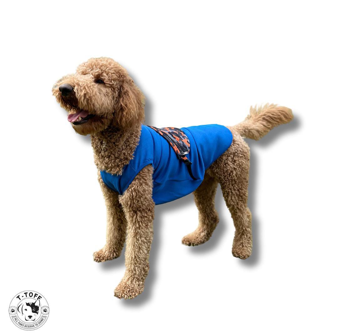 T-TOFF BLUE DOG T-SHIRT WITH BAG