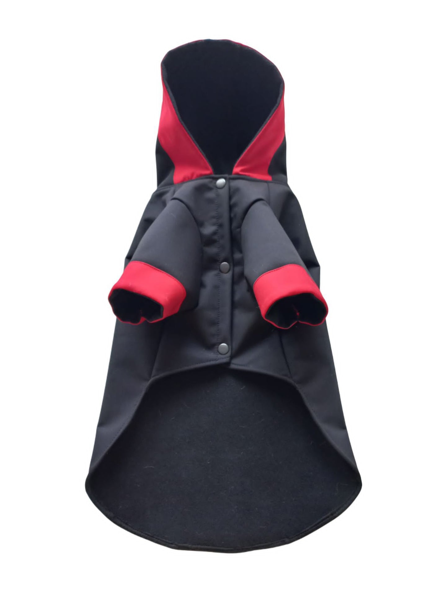 MERPAWW DOG SOFTSHELL LAMB BLACK COAT
