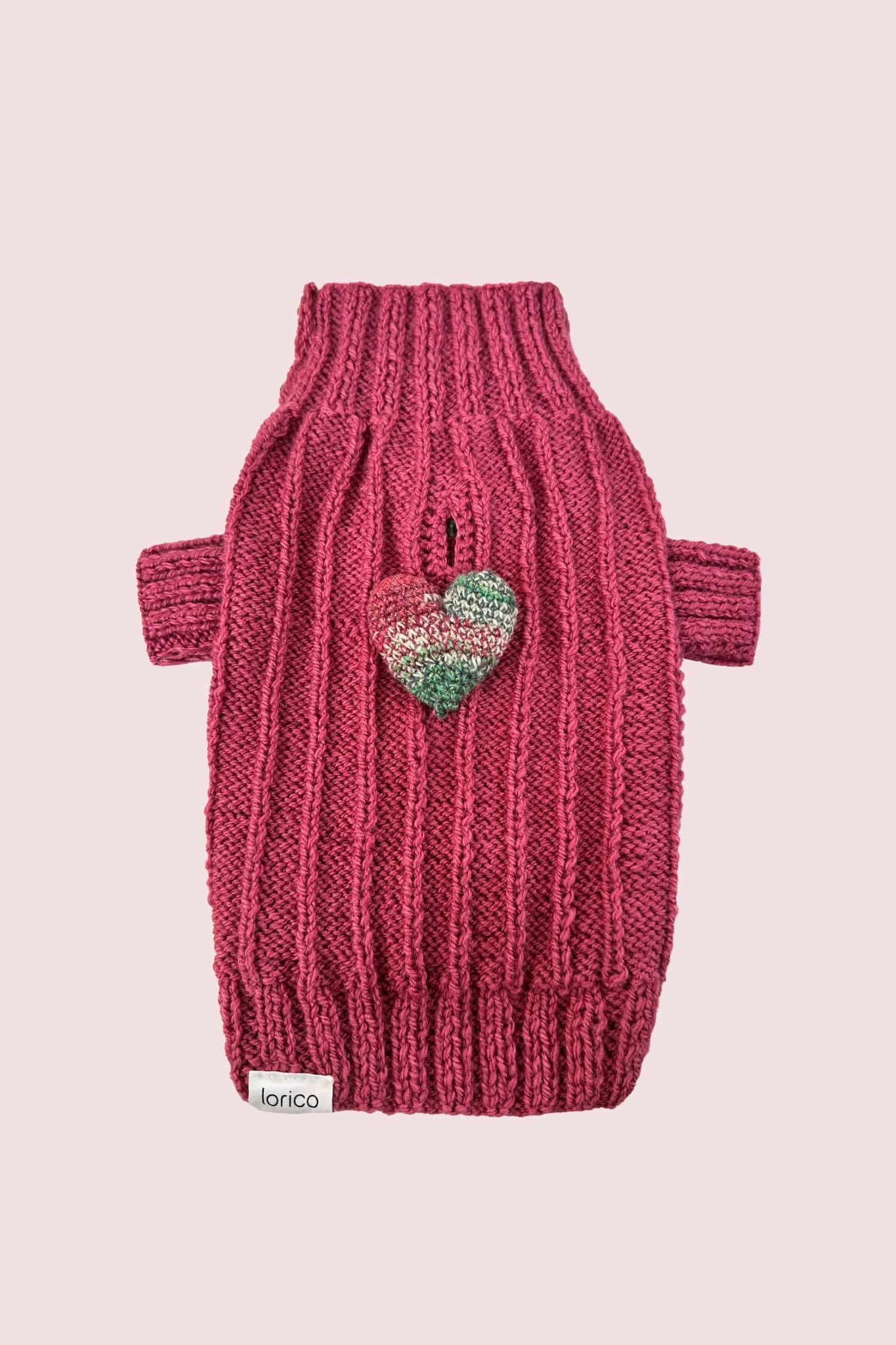 LORICO DOG HEART SWEATER