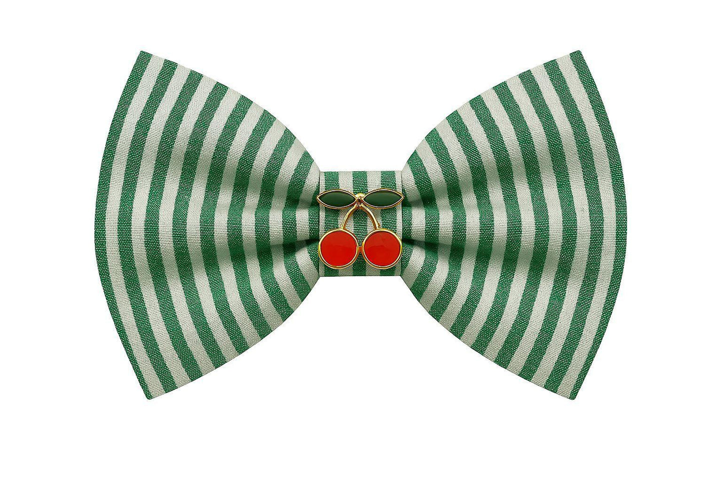 MERPAWW MINT STRIPED DOG BOW TIE