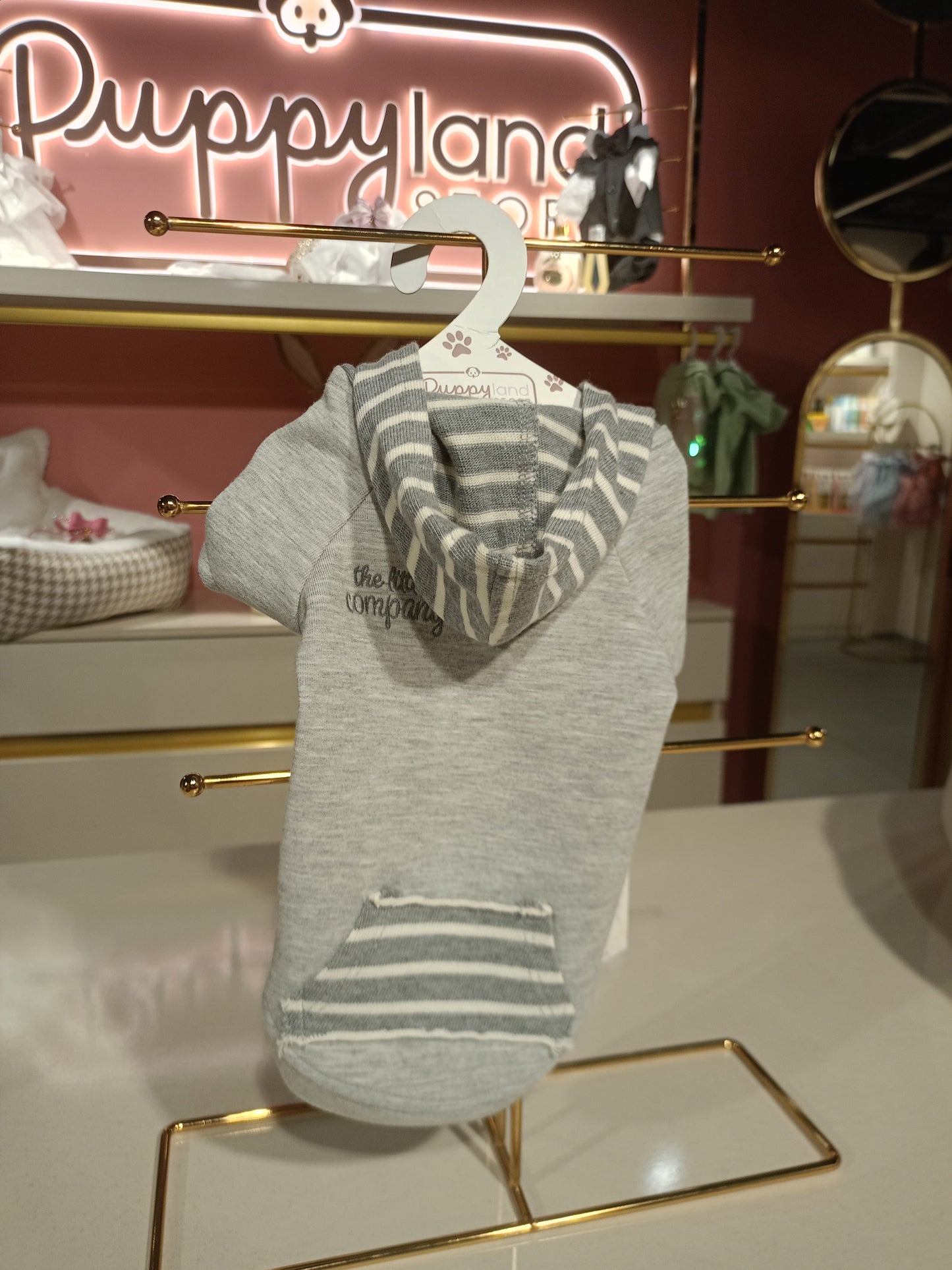 LİL.CO GRİ ÇİZGİLİ SWEAT