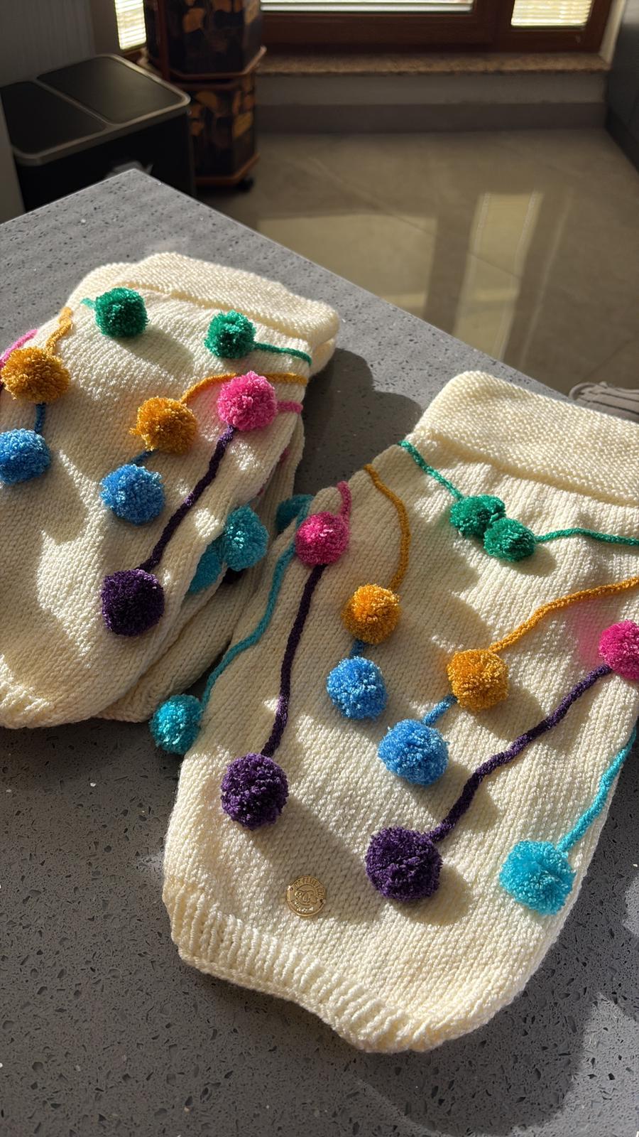 MY PETİT PAW PONPONLU KÖPEK KAZAK