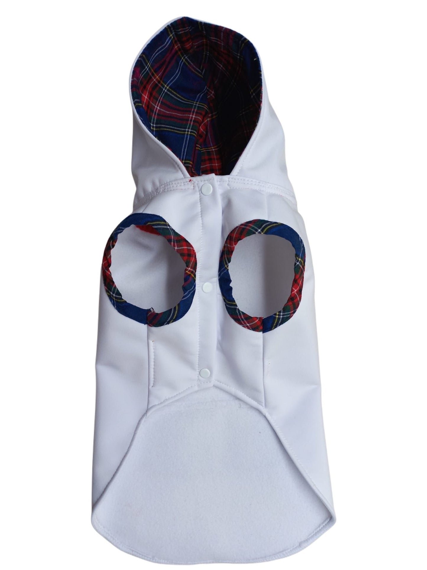 MERPAWW DOG WHITE BURBER COAT