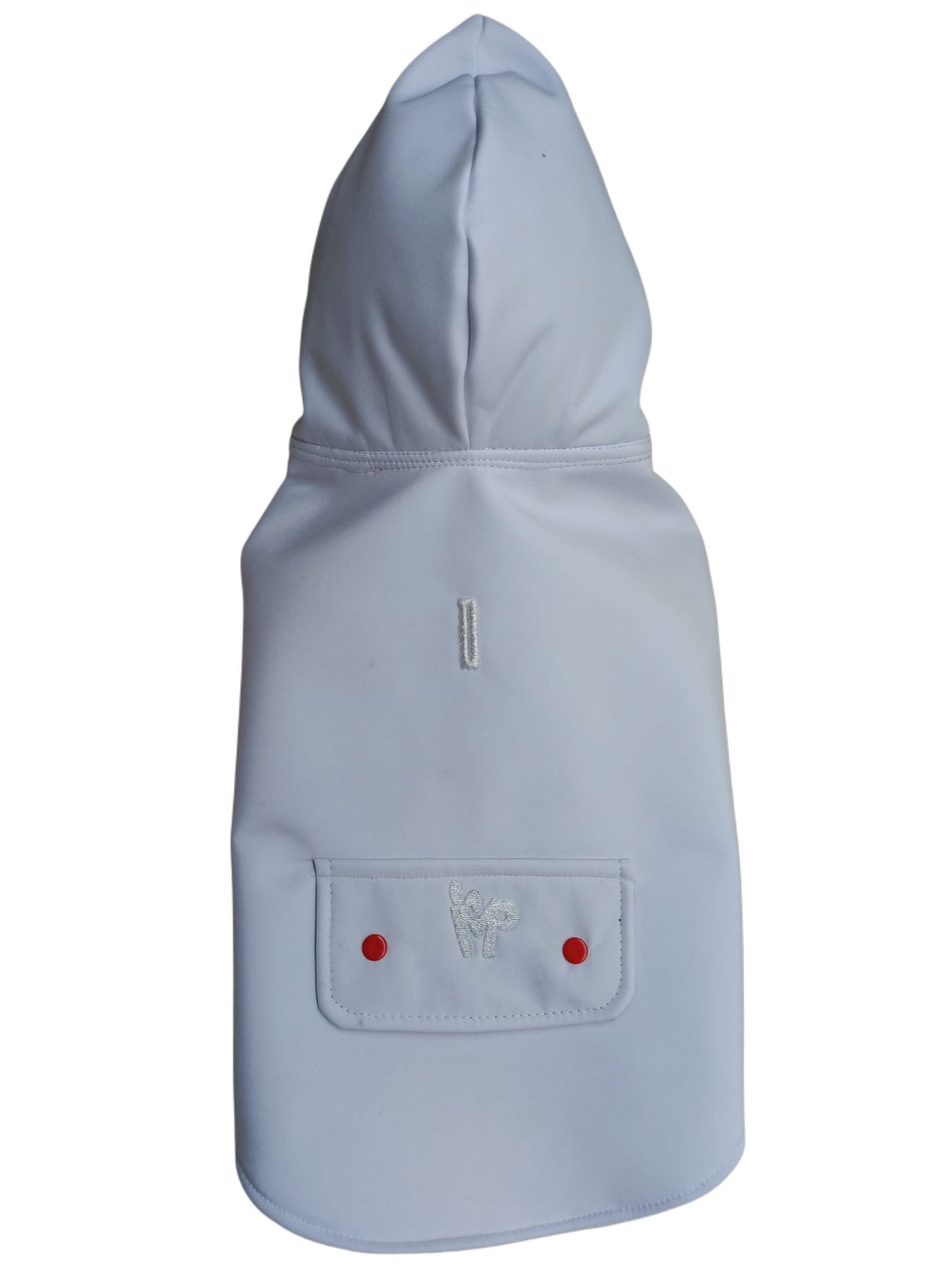 MERPAWW DOG WHITE BURBER COAT