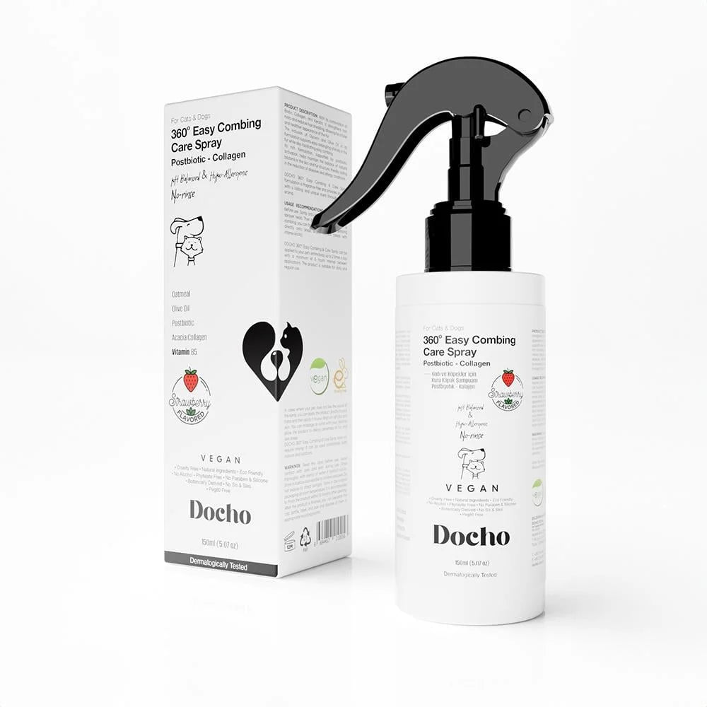 Docho 360° Köpek Kıtık Açıcı Bakım Spreyi