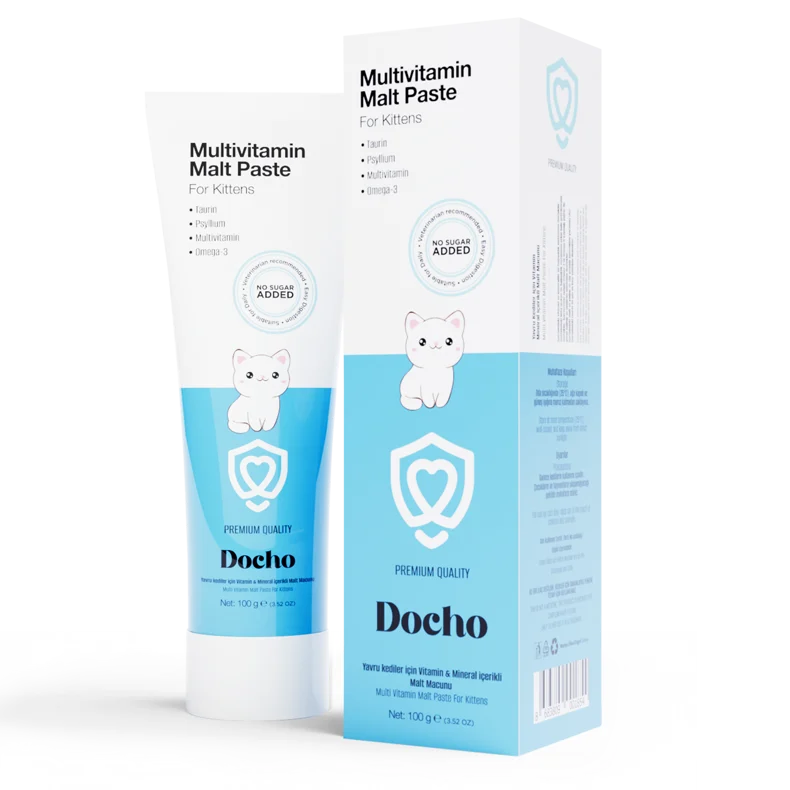 Docho Malt Kitten Paste with Vitamins and Minerals 100 GR