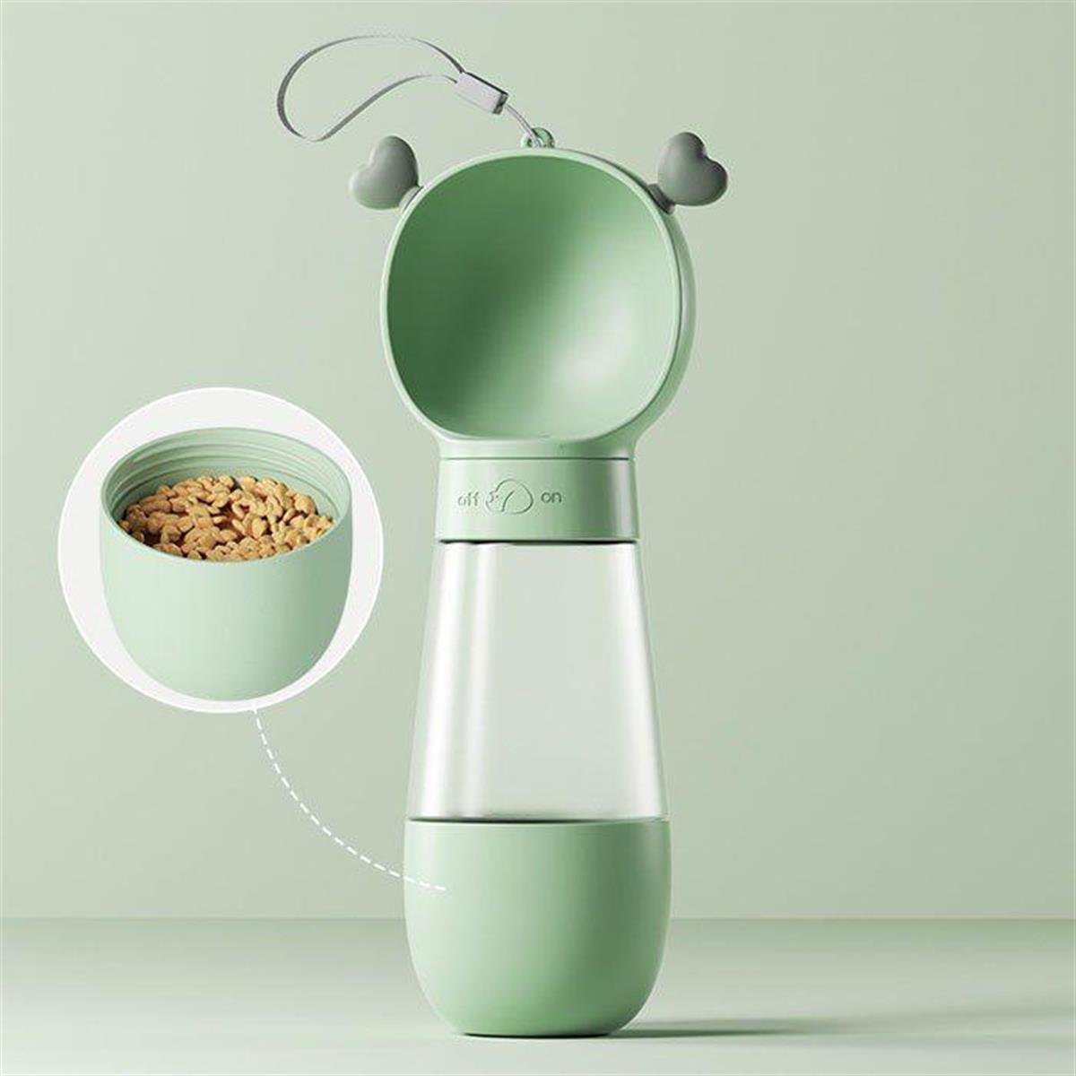 Portable Dog Food and Water Bowl