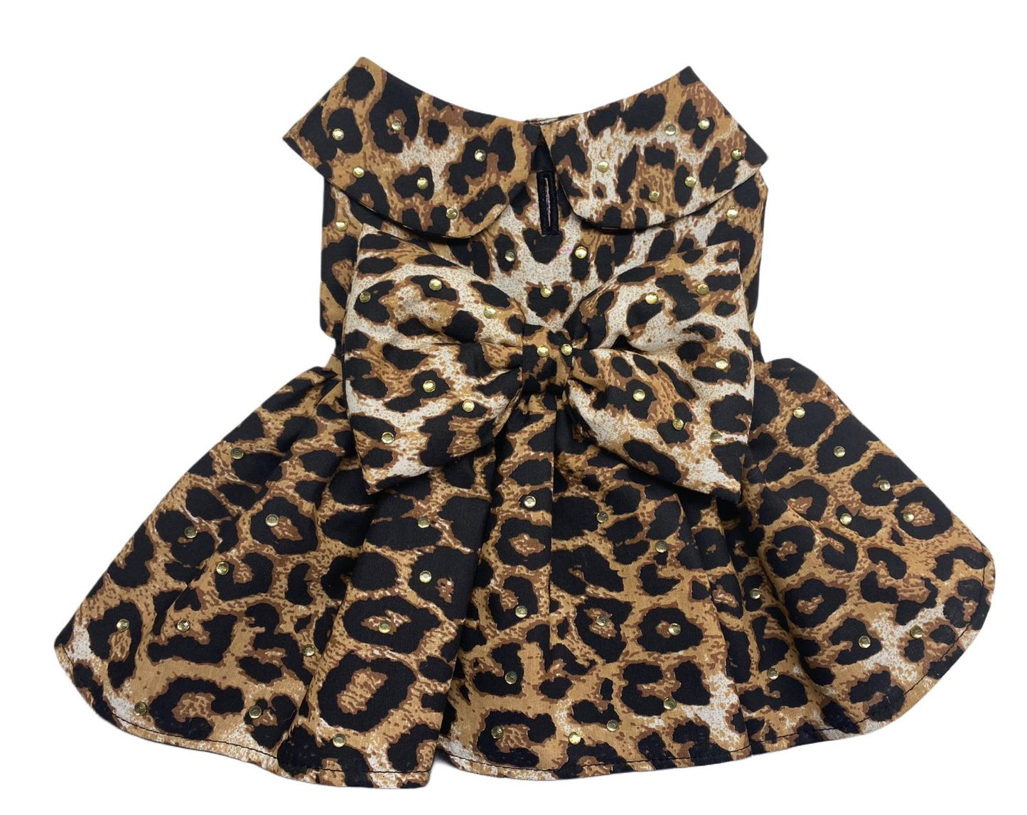 MERPAWW DOG BROWN LEOPARD DRESS
