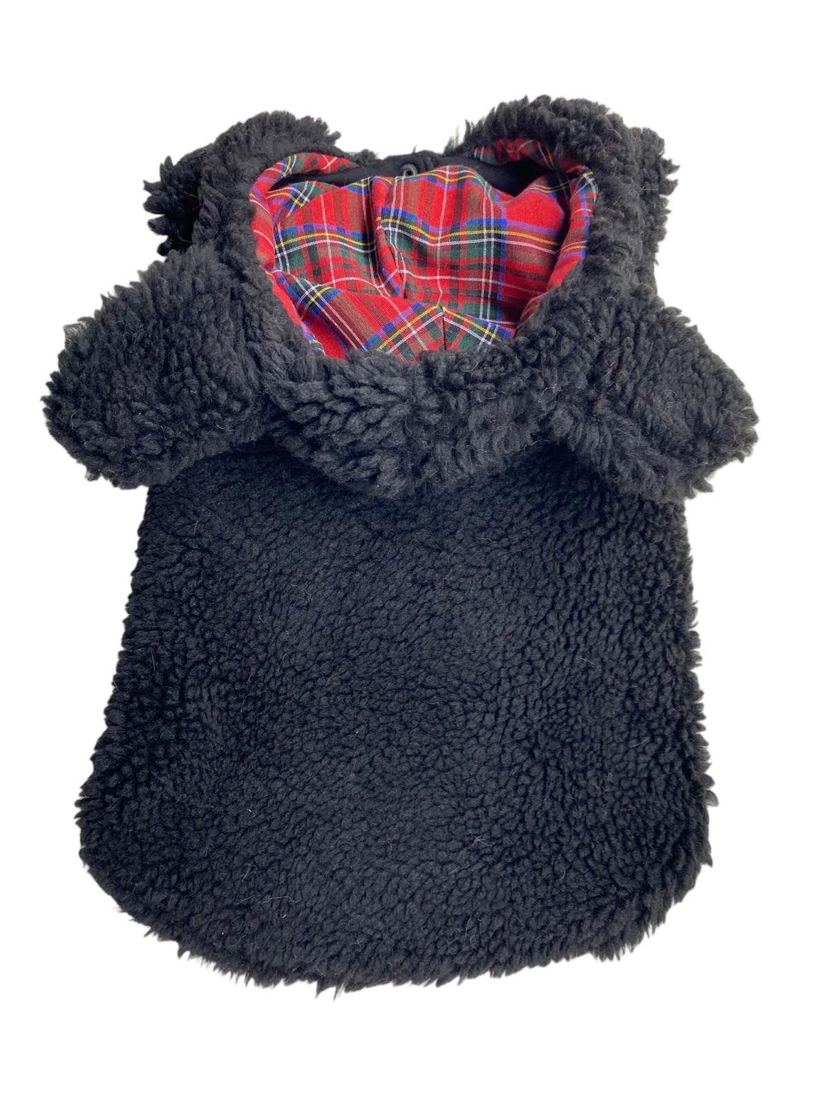 MERPAWW DOG TEDDY BLACK COAT
