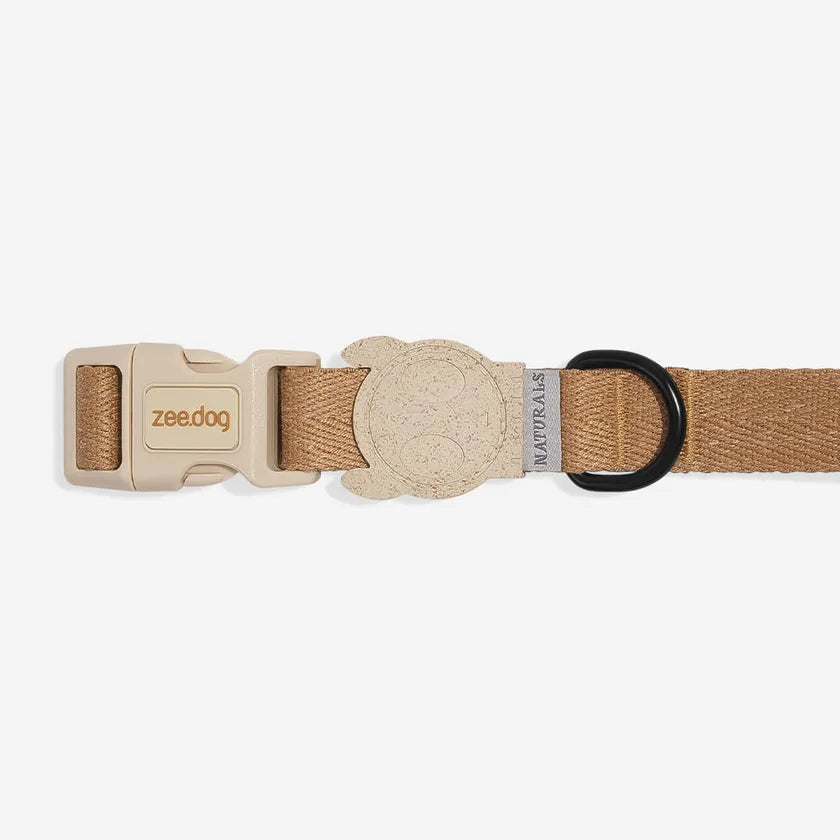 Zee.Dog Naturals Dune dog collar