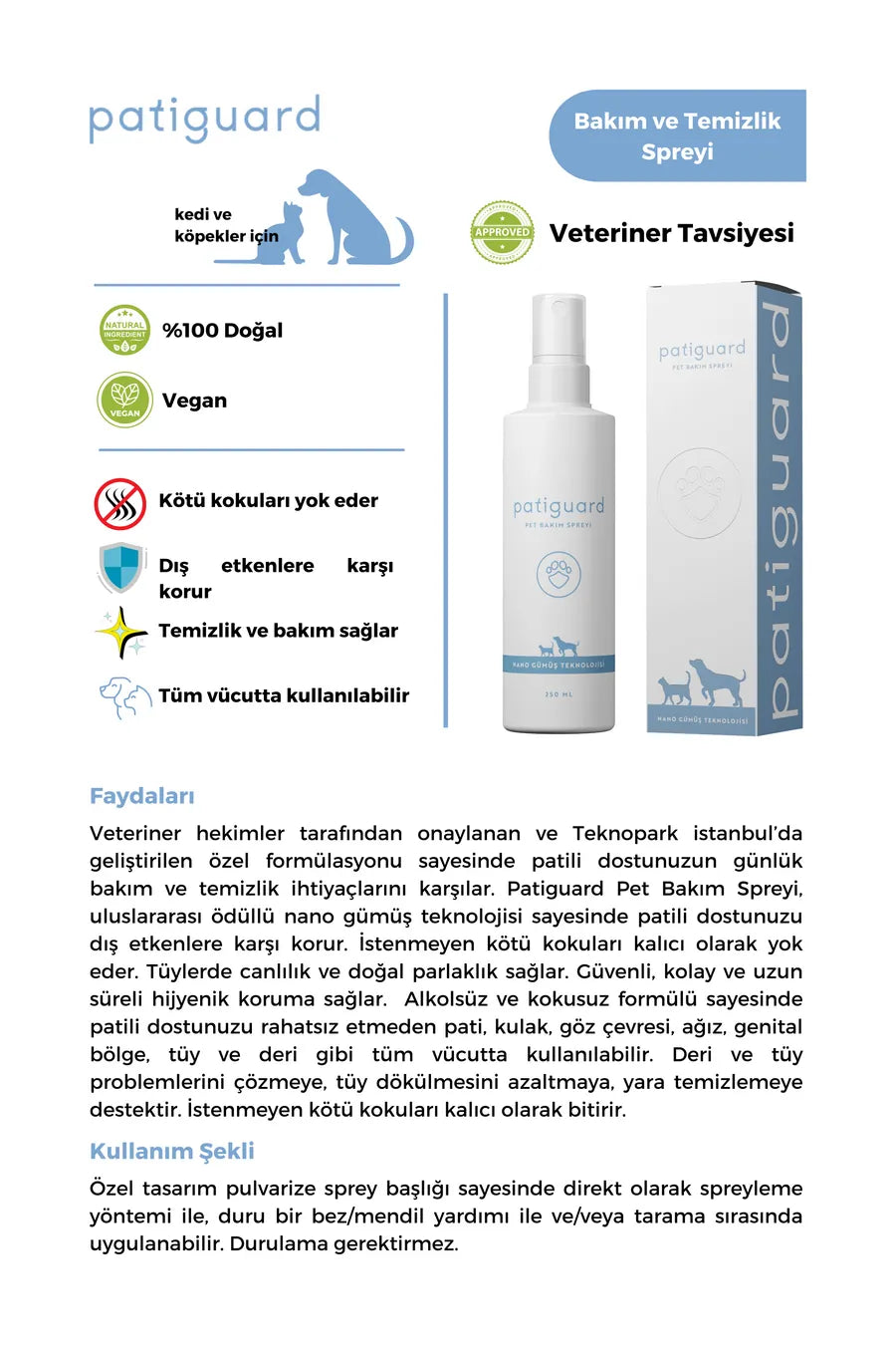 Patiguard Dog Care Spray