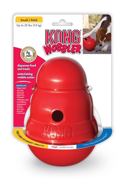 KONG DOG TOY WOBBLER S 15CM