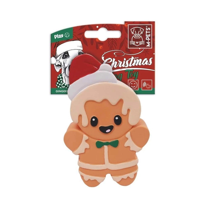 M-PETS CHRISTMAS GINGERBREAD MAN KÖPEK OYUNCAĞI