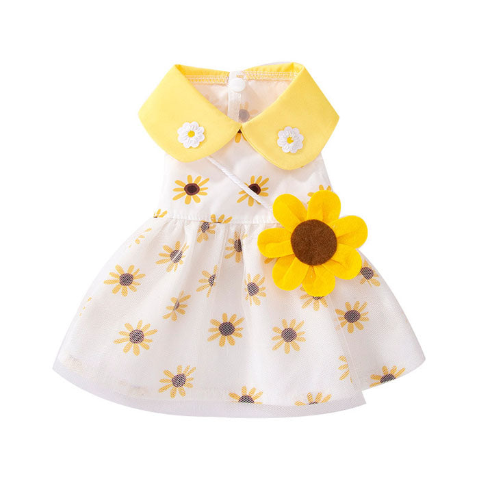 SunFlower Dog Dress