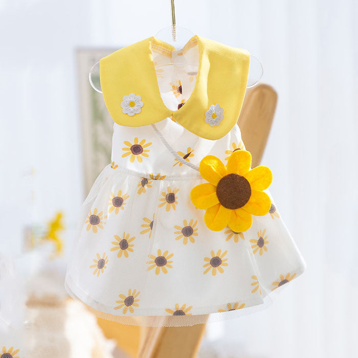 SunFlower Dog Dress